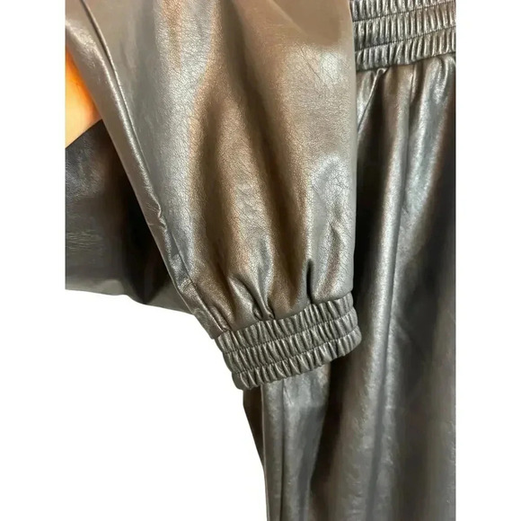 n:Philanthropy Revolve Faux Vegan Leather Joggers Women’s S NWT - Picture 6 of 14
